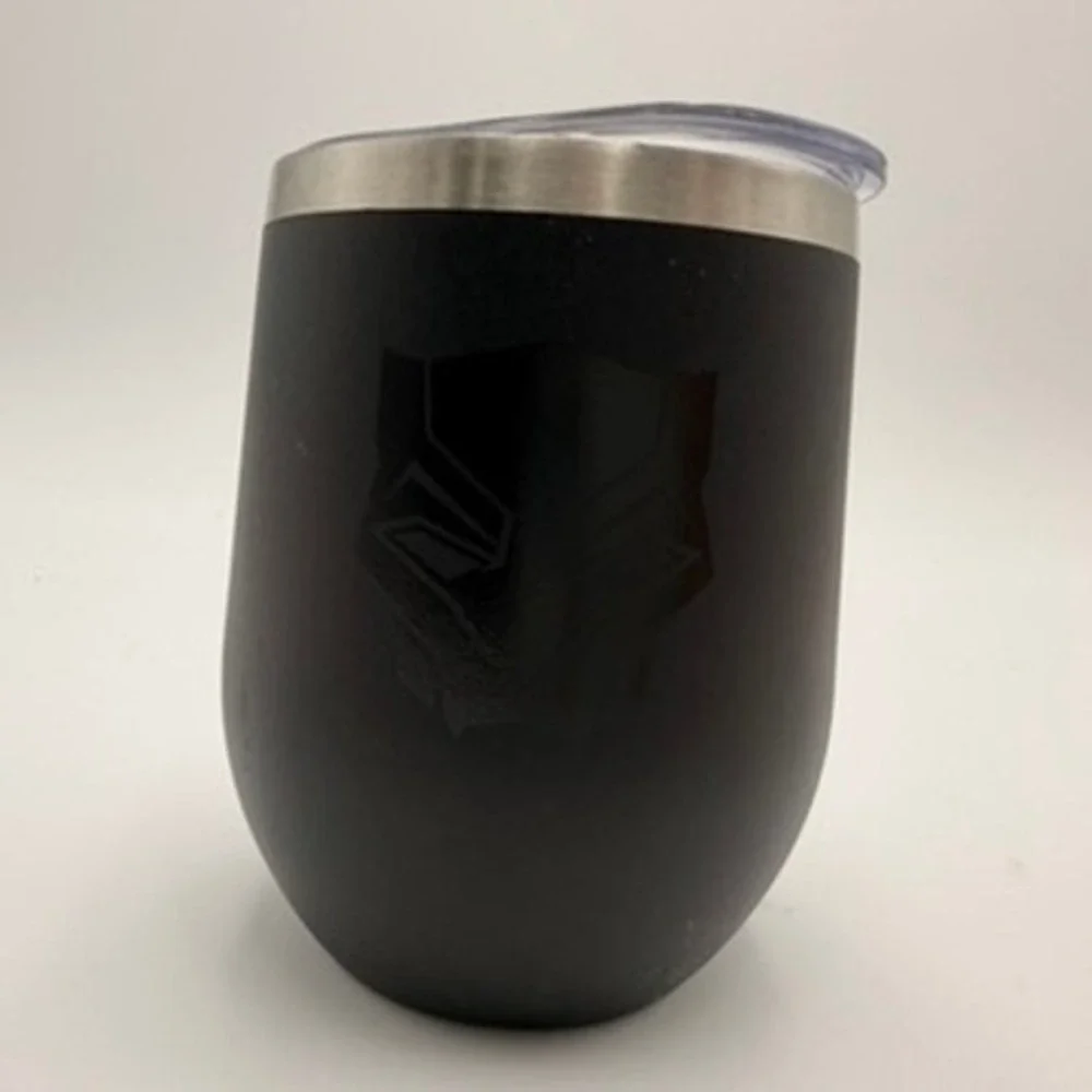 Marvel Black Panther‎ Tumbler Unisex 12oz Black Insulated Stainless Steel